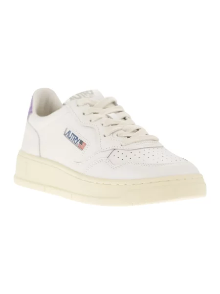 Sneakersy Autry skórzane białe