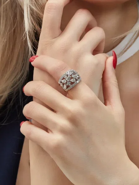 Inel Jewels Aficionado alb