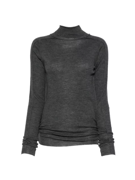 Lung tricou Soeur gri