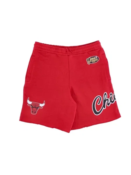 Szorty Mitchell & Ness czerwone