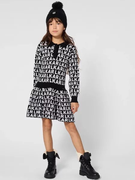 Karl Lagerfeld шапка з помпоном дитяча
