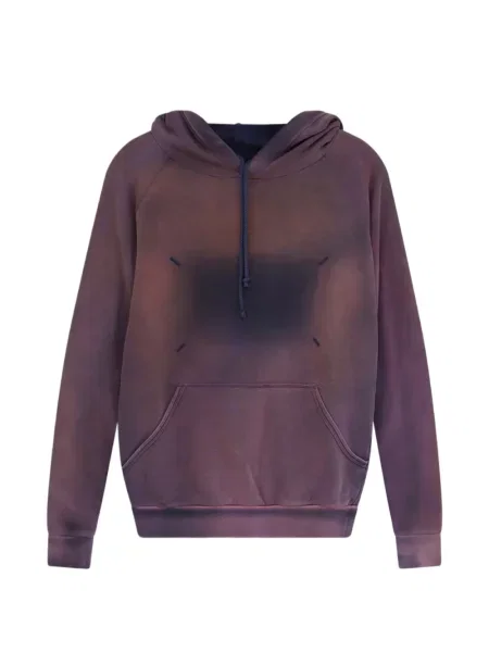 Mikina s kapucí Maison Margiela fialová