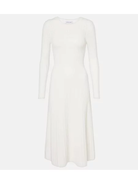 Rochie Veronica Beard tricotate de costum alb
