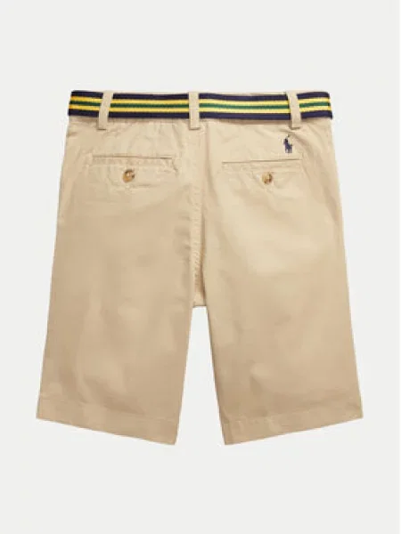 Polo Ralph Lauren Medžiaginiai šortai smėlio