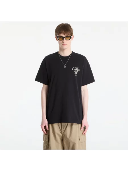 Тениска Carhartt WIP S/S Vestige T-Shirt UNISEX Black XXL черно
