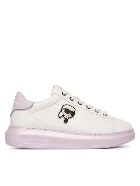 Sneakersy KARL LAGERFELD Kapri biela