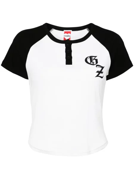 Тениска Ground Zero с принт черно