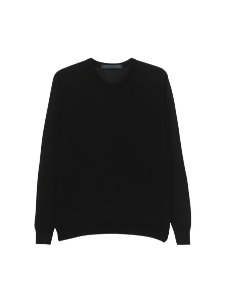 Sweter Kiton wełniany czarny