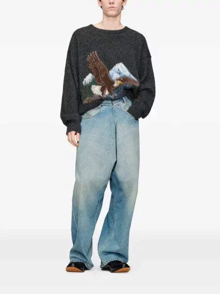 Blugi Maison Margiela plic albastru