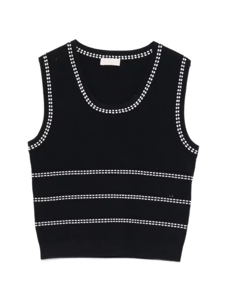 Vestă Liu Jo cu dungi albastru