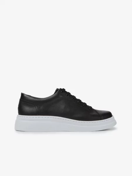 Sneakers Camper με κορδόνια με δαντέλα μαύρο