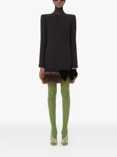 Kostiumas mini mini suknelė Valentino Garavani juoda
