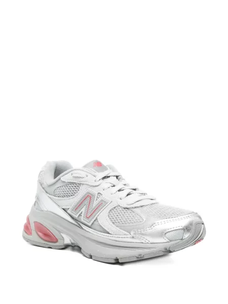 Sneakerși New Balance cu aplicații gri