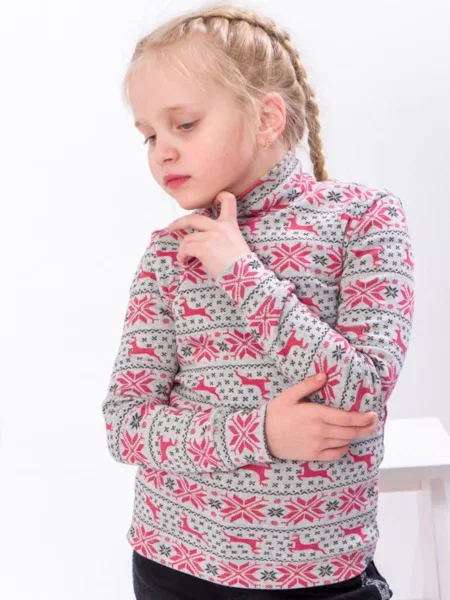 Дитячий Гольф Носи своє бавовна/еластан сірий