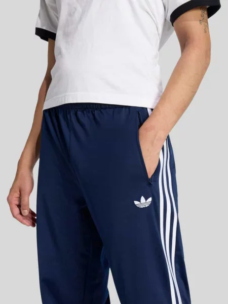Adidas Spodnie dresowe Firebird granatowy
