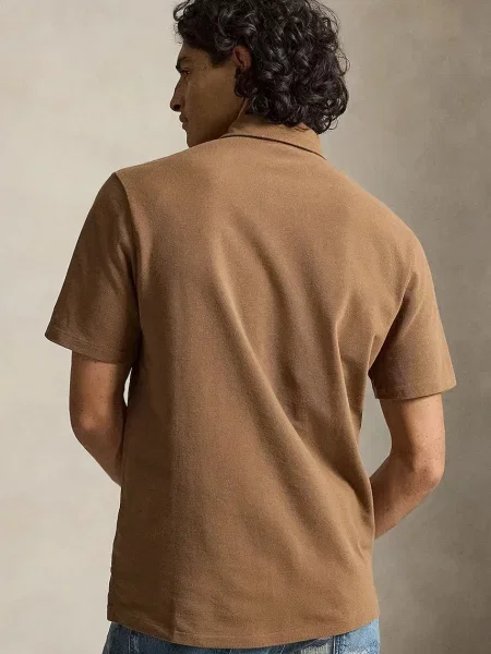 Tricou polo Polo Ralph Lauren maro