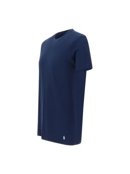 Polo Ralph Lauren t-shirt granatowy gładki niebieska