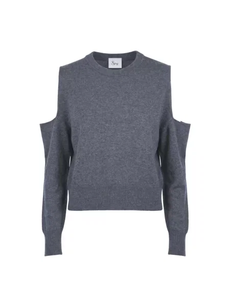 Sweter 8pm szary
