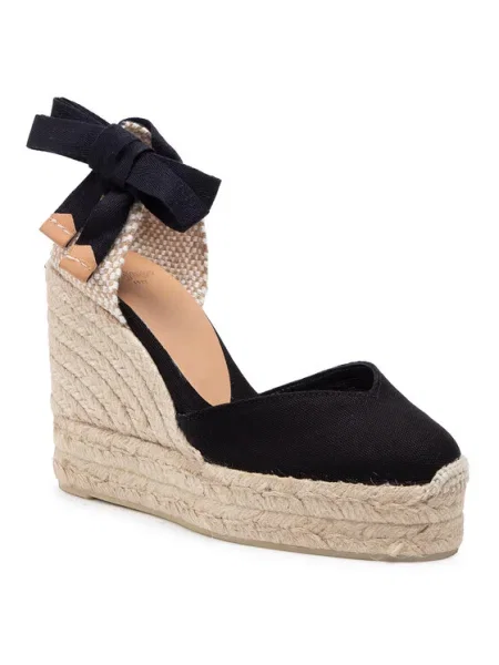Castañer Espadrile negru