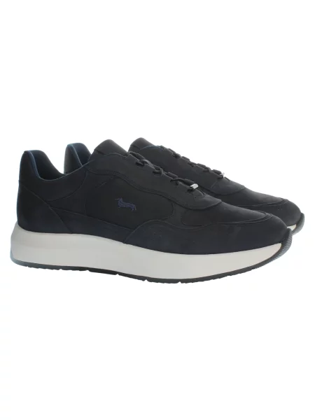 Sneakersy Harmont & Blaine niebieskie