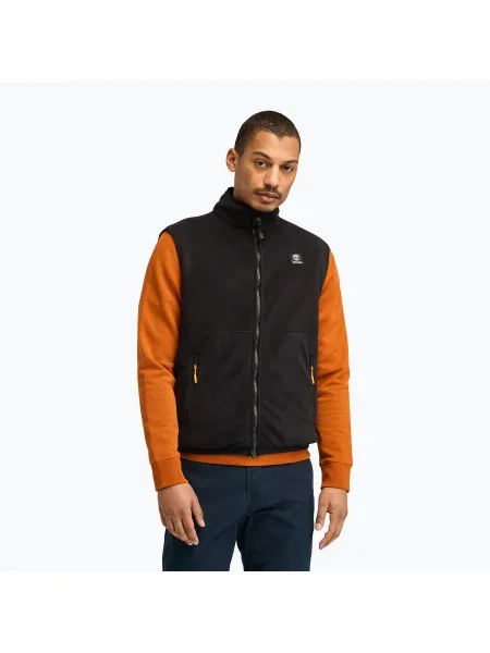 Férfi mellény Timberland Polar Vest Fleece black Polar Vest Fleece fekete