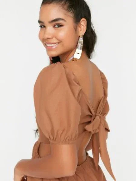 Rochie Trendyol maro