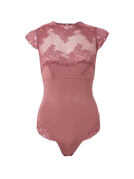 Hunkemöller Tricou body pal roz
