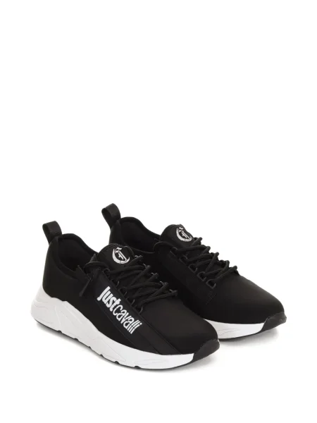 Sneakerși Just Cavalli negru