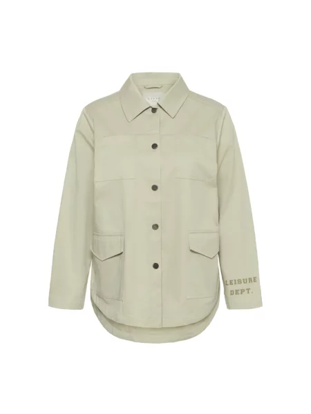 Kurtka pikowana Kaffe Curve zielona