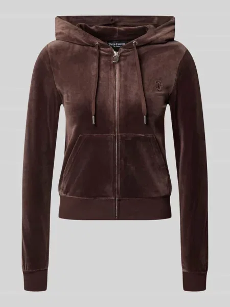 Bluza rozpinana o aksamitnym wyglądzie Juicy Couture
