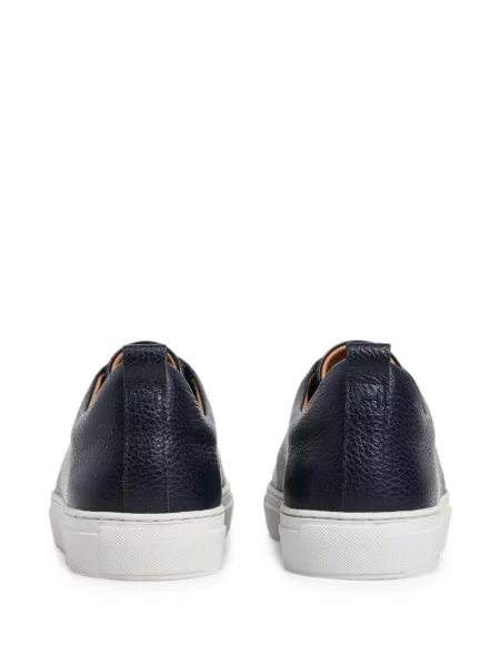 Sneakerși Hackett London din piele albastru