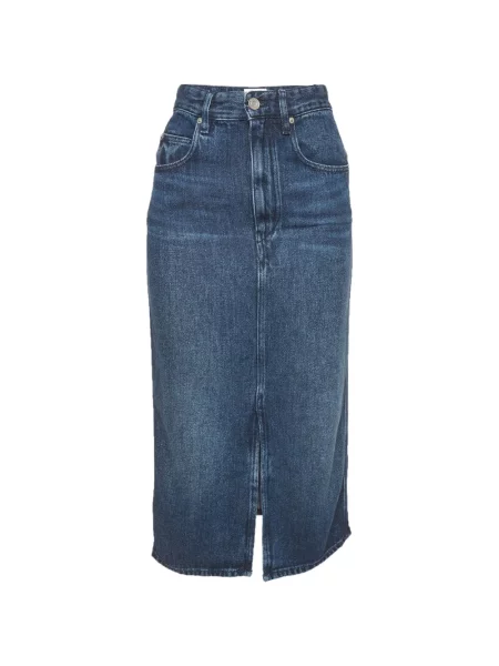 Fustă din denim Marant Etoile albastru