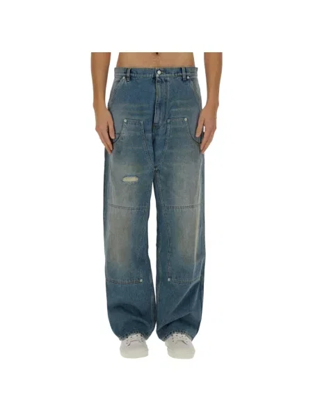 Jeansy Moschino niebieskie
