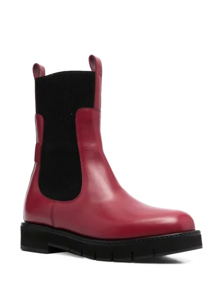 Briaunotas chelsea stiliaus batai Ferragamo raudona