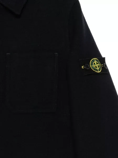 Kurtka dziecięca Stone Island niebieska