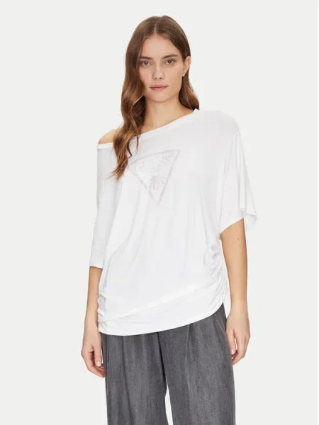 Guess Tricou alb