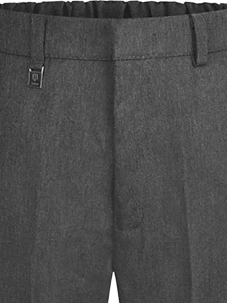 Spodnie dziecięce Zeco Schoolwear szare