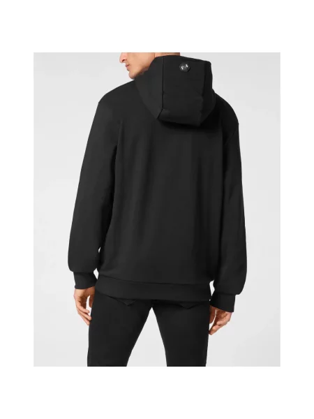 Bluza z kapturem Philipp Plein czarna