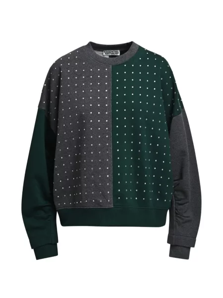 Stras hanorac Essentiel Antwerp verde