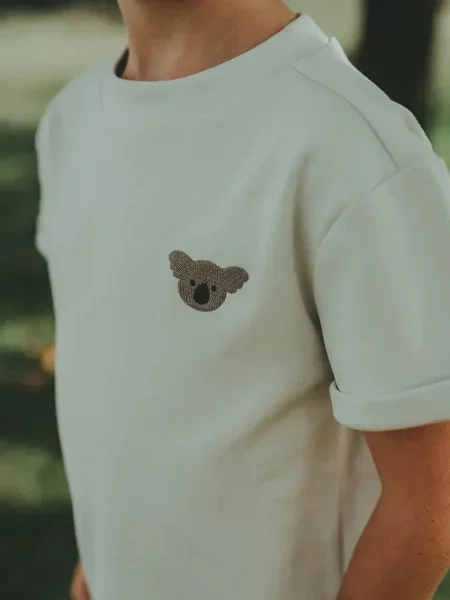 Donsje tričko Jarne T-shirt Koala béžové