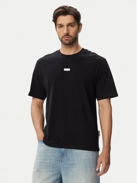 Jack & Jones T-Shirt Club Badge czarny