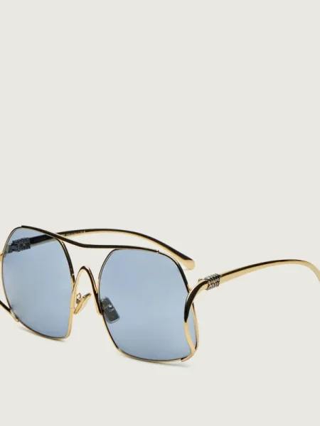 MIU MIU Ochelari de soare MU auriu