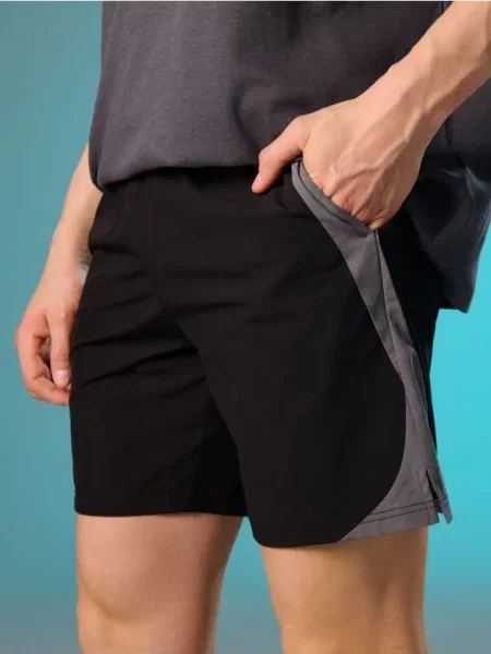 Sinsay Sportovní kraťasy černá