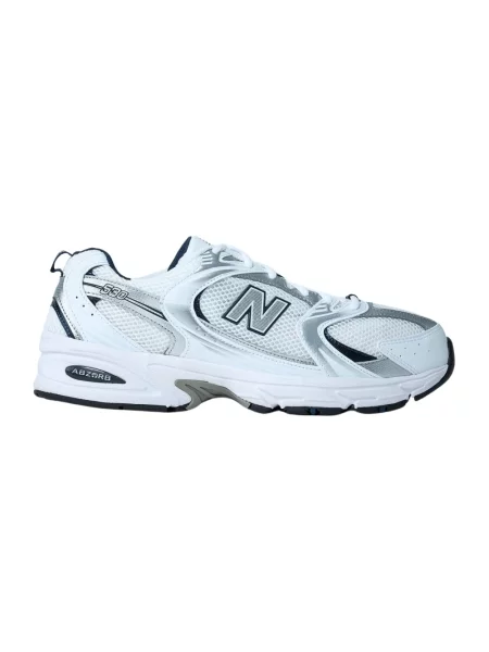 Sneakersy New Balance 530 na siłownię skórzane białe