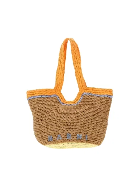 Torebka hobo Marni skórzana