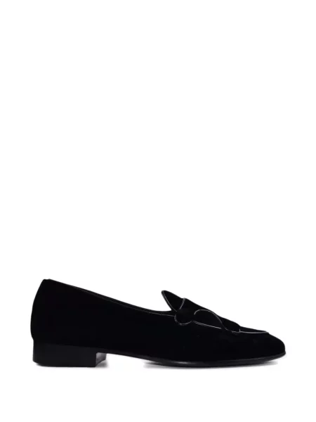 Pantofi loafer Edhen Milano cu vârf rotund negru