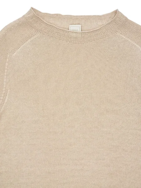 Pulover 120% Lino cu decolteu rotund