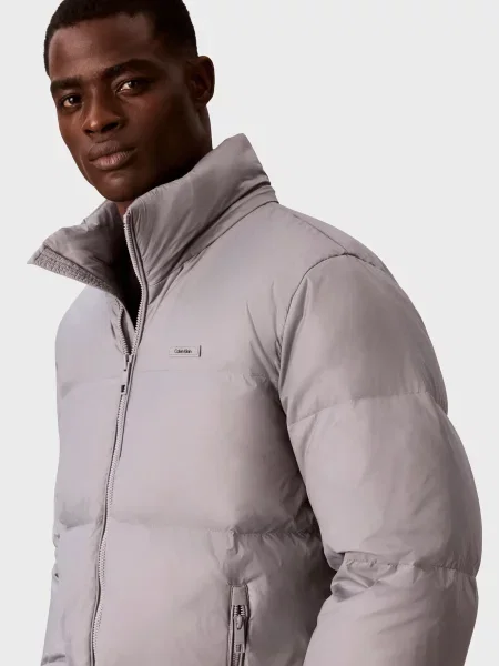 Пуховик Calvin Klein сірий