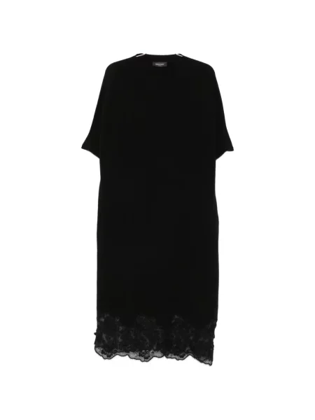 Scurt rochie Fabiana Filippi din dantelă negru