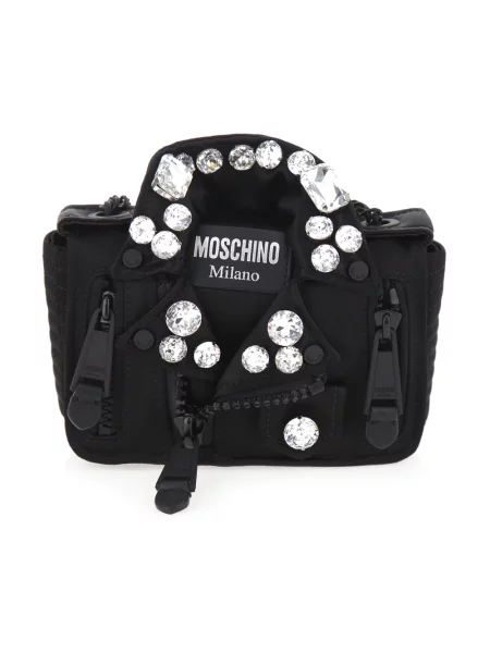 Torebka Moschino biker czarna